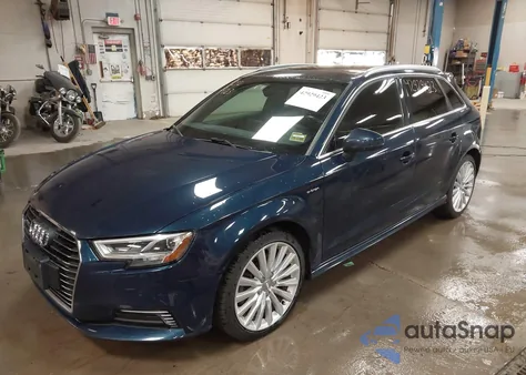 2017 Audi A3 E-Tron 1.4T Premium z USA, uszkodzony, nr VIN WAUTPBFFXHA073315
